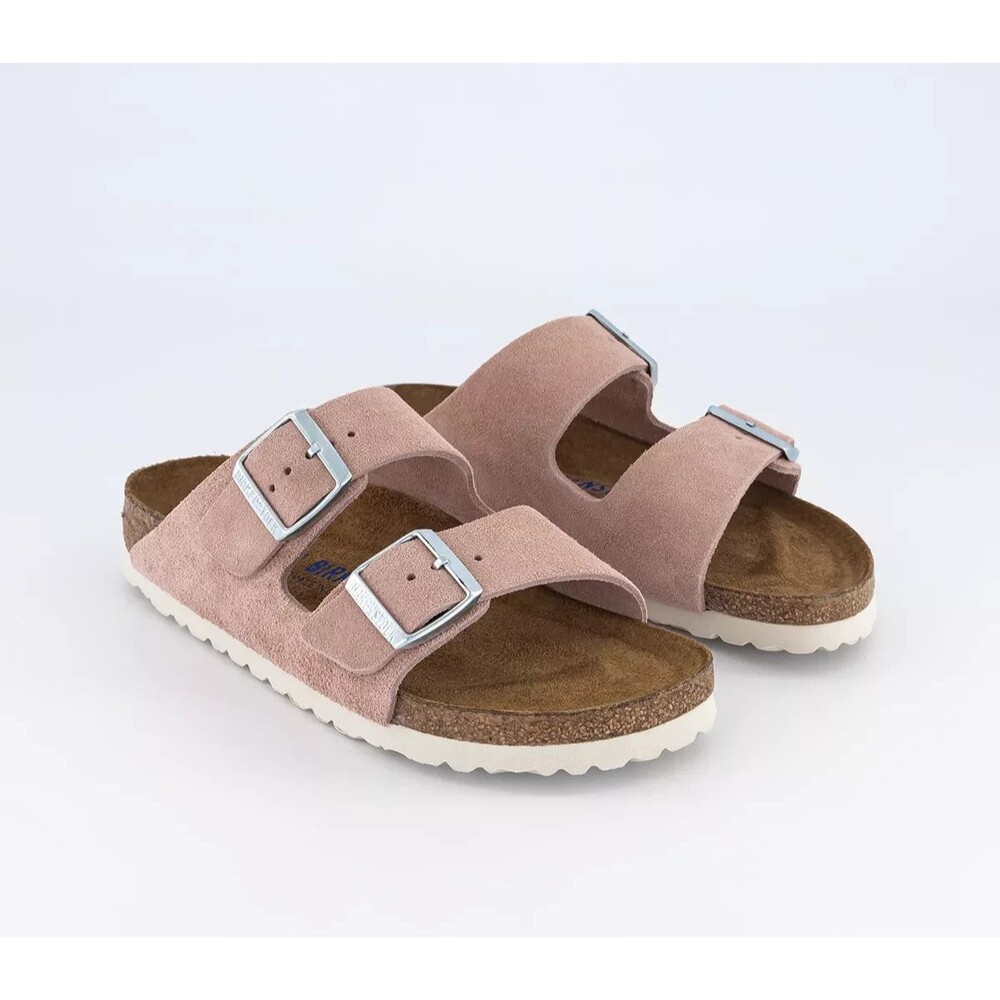 Birkenstock Women's Arizona Suede Sandals Pink Clay NIB EU 39 REGULAR